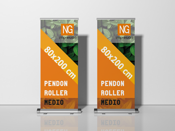 Pendón roller publicitario personalizado