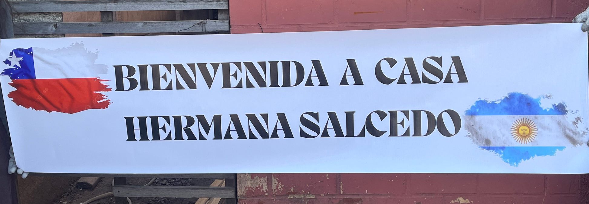 Pendón lona impresa Full color