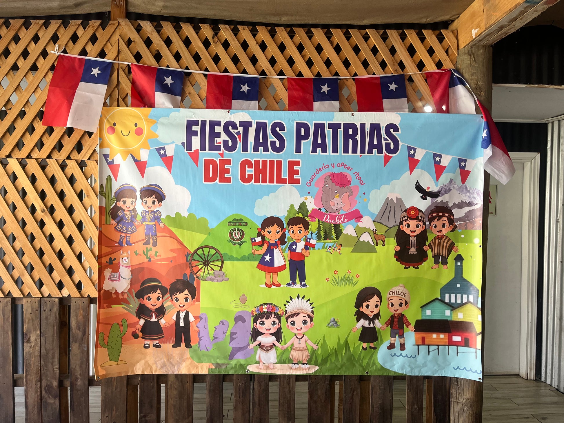 Pendón lona impresa Full color