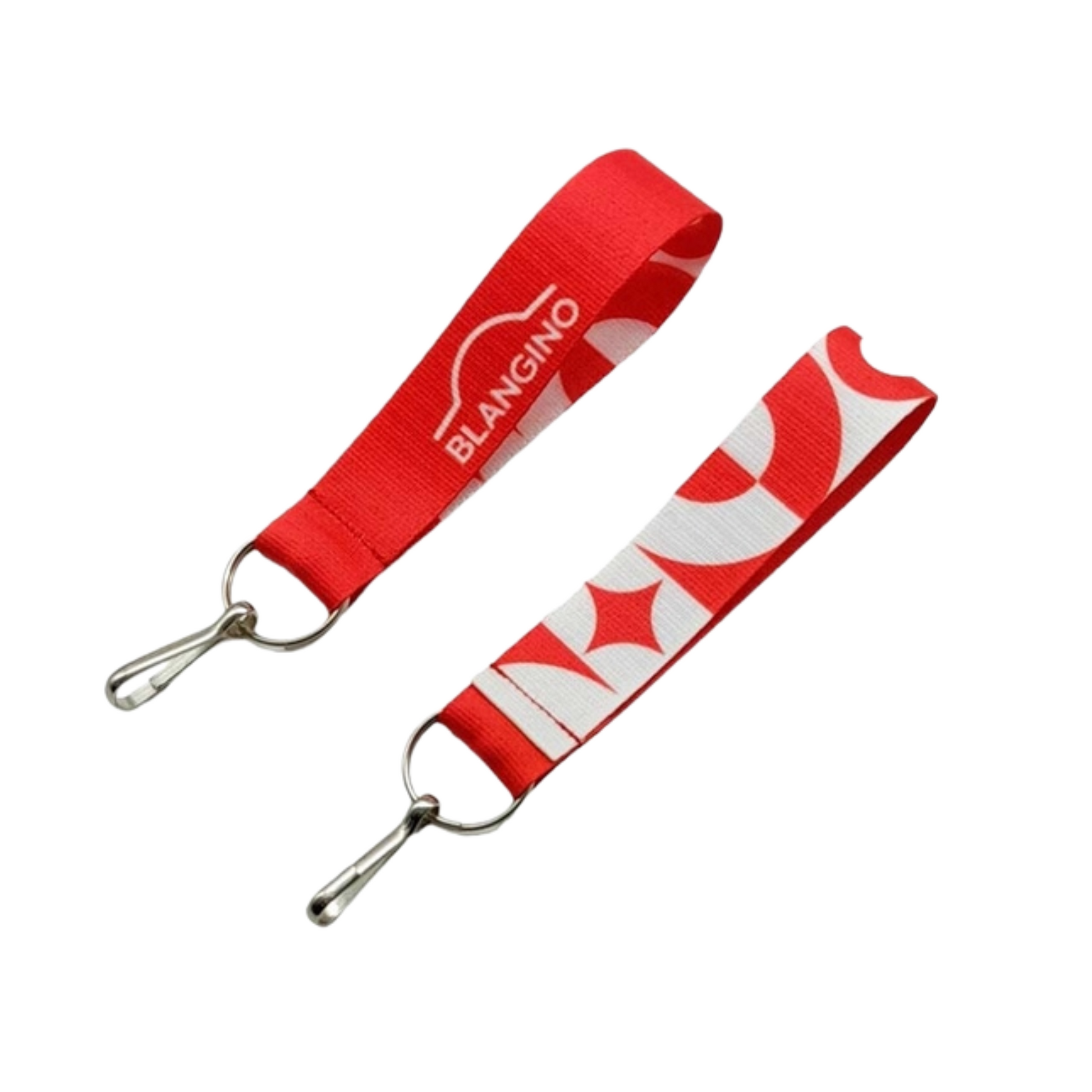 Llavero lanyard con mosquetón y cinta 1,6 o 2,5 de ancho 
